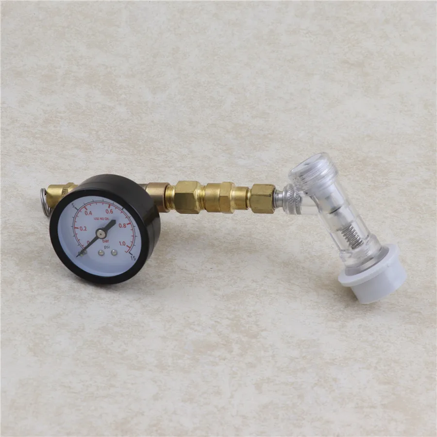 

Ball Lock Gas Disconnect Check Valve With Spunding Valve Adjustable Pressure Relief Valve Beer Home Brewing Bar Accessories