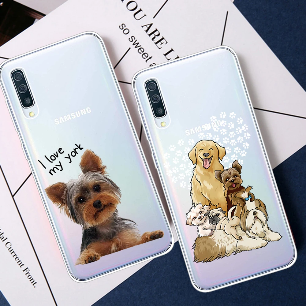 

Lovely Cartoon Pattern Ultra Thin Clear TPU Phone Case for Galaxy A11 A01 A10s A21 A41 A20s A30s A50s A71 A51 A70 A50 A40 A20 A6