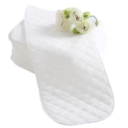 Cotton insert X 1pc Детские подгузники детские тканевые подгузники многоразовые подгузники регулируемый по размеру подгузник чехол моющийся QD23 - Цвет: Cotton insert X 1pc