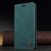 Anti-theft Leather Mobile Phone Case For Xiaomi 10T Redmi Note 10 9 8 7 Pro 10S 9S 8T Redmi 9A 9C 8A 7A Mi POCO F3 X3 NFC Covers