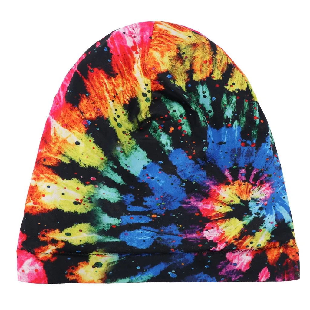 Модные женские шапки-тюрбаны с принтом внутренние шапки Арабская шапочка для