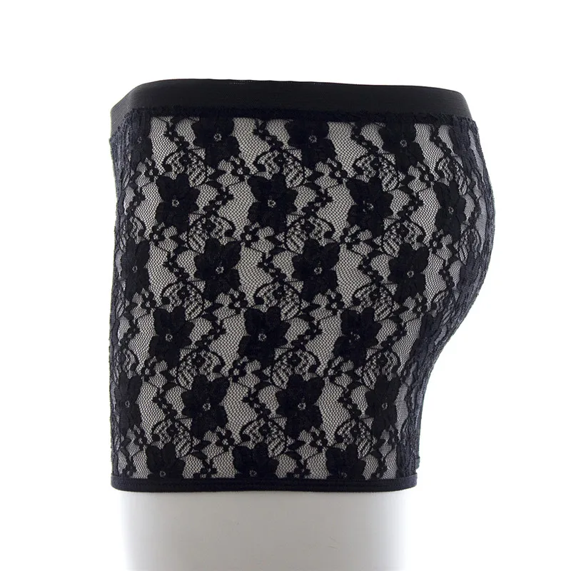 Мужское нижнее белье сексуальные кружевные трусики мужские прозрачные с