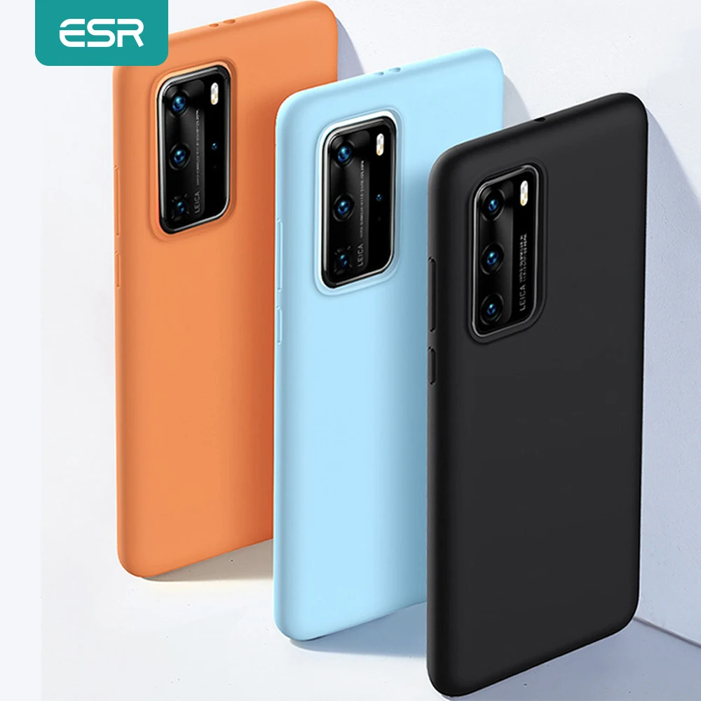 ESR чехол для телефона Huawei P40 P40pro задняя крышка мягкий силиконовый Pro Coque Funda