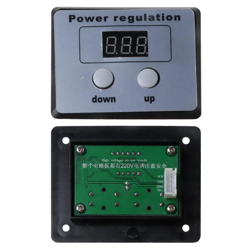 Светодиодный дисплей AC 220V 4000W SCR регулятор напряжения светильник управления