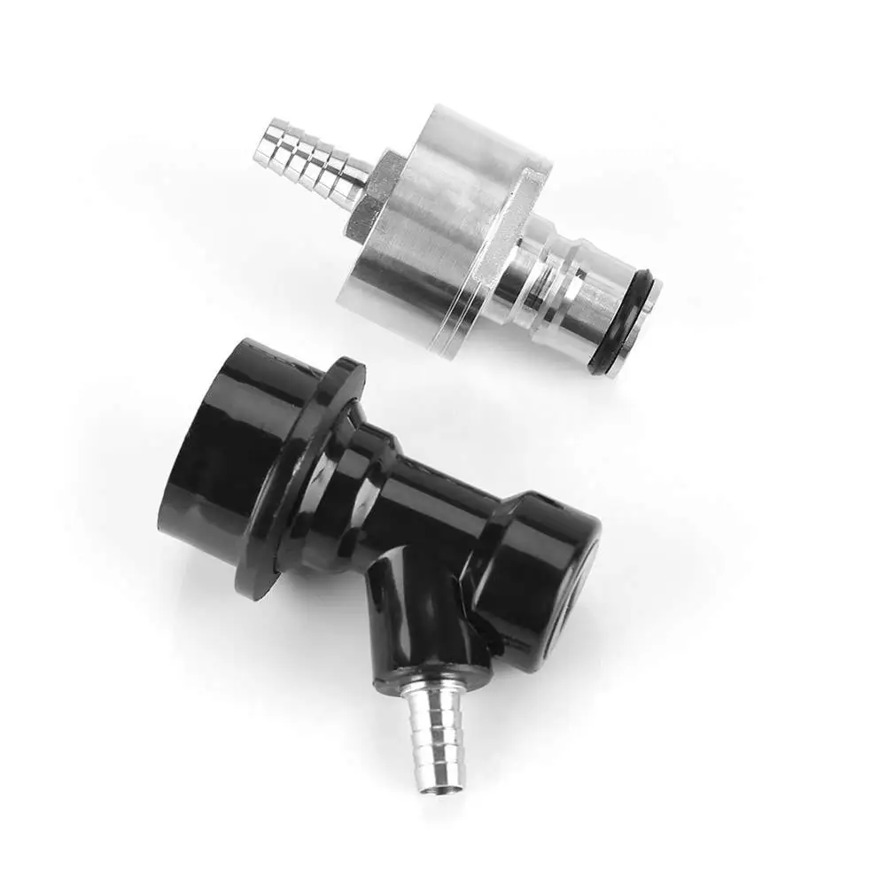 Бесплатная доставка нержавеющая карбонационная крышка 304 w/ 5/16 &quotБарб шариковый