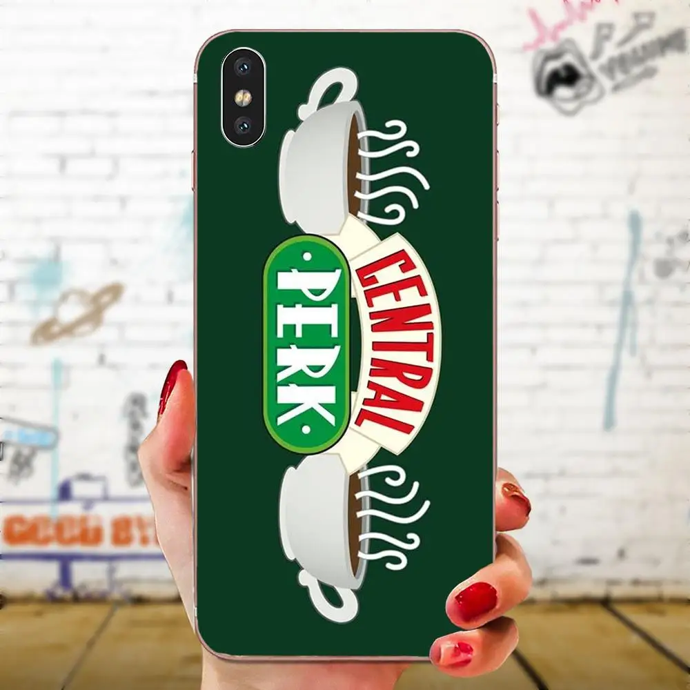 Прозрачный чехол из термополиуретана ДРУЗЬЯ Сезон ТВ для LG K50 Q6 Q7 Q8 Q60 X Мощность 2 3