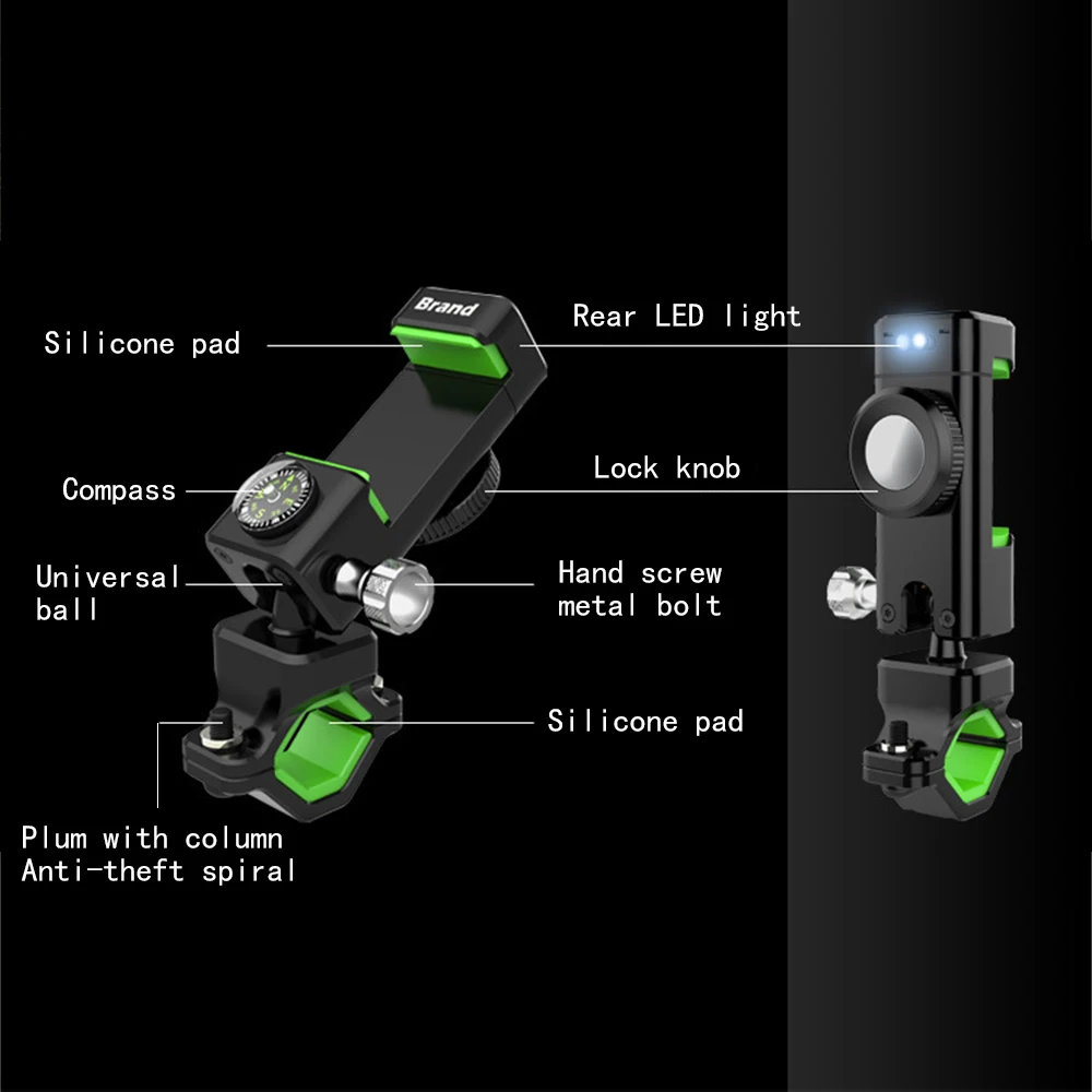 Универсальный электровелосипед мотоцикл руль мобильного телефона держатель для
