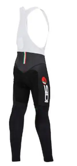 08 Fluorescence Sidi Cycling Long Sleeve Jersey Sets MTB Bicycle Jerseys 9D Bike Bib Pants Pad Maillot Pantalón Ropa Ciclismo - Цвет: 08