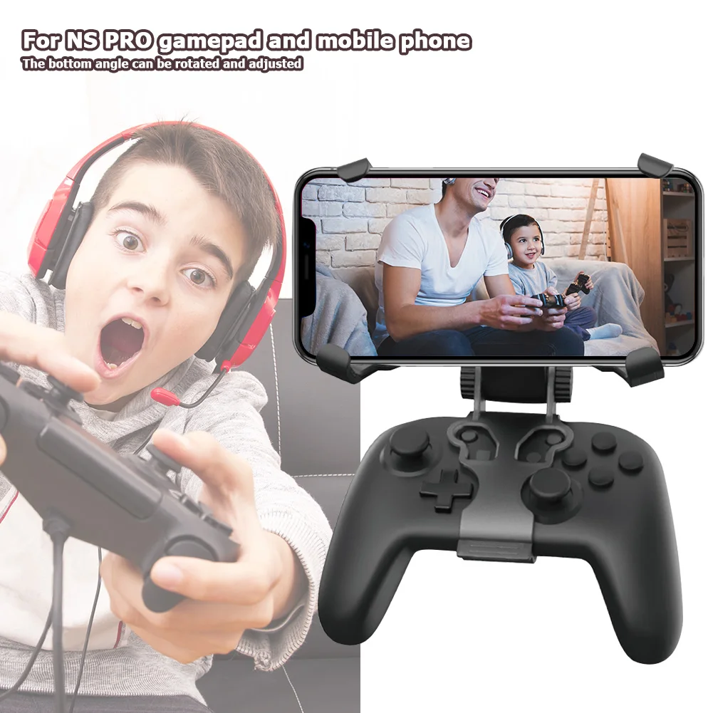 Беспроводной контроллер с креплением для телефона Ручка N Switch PRO вращающийся