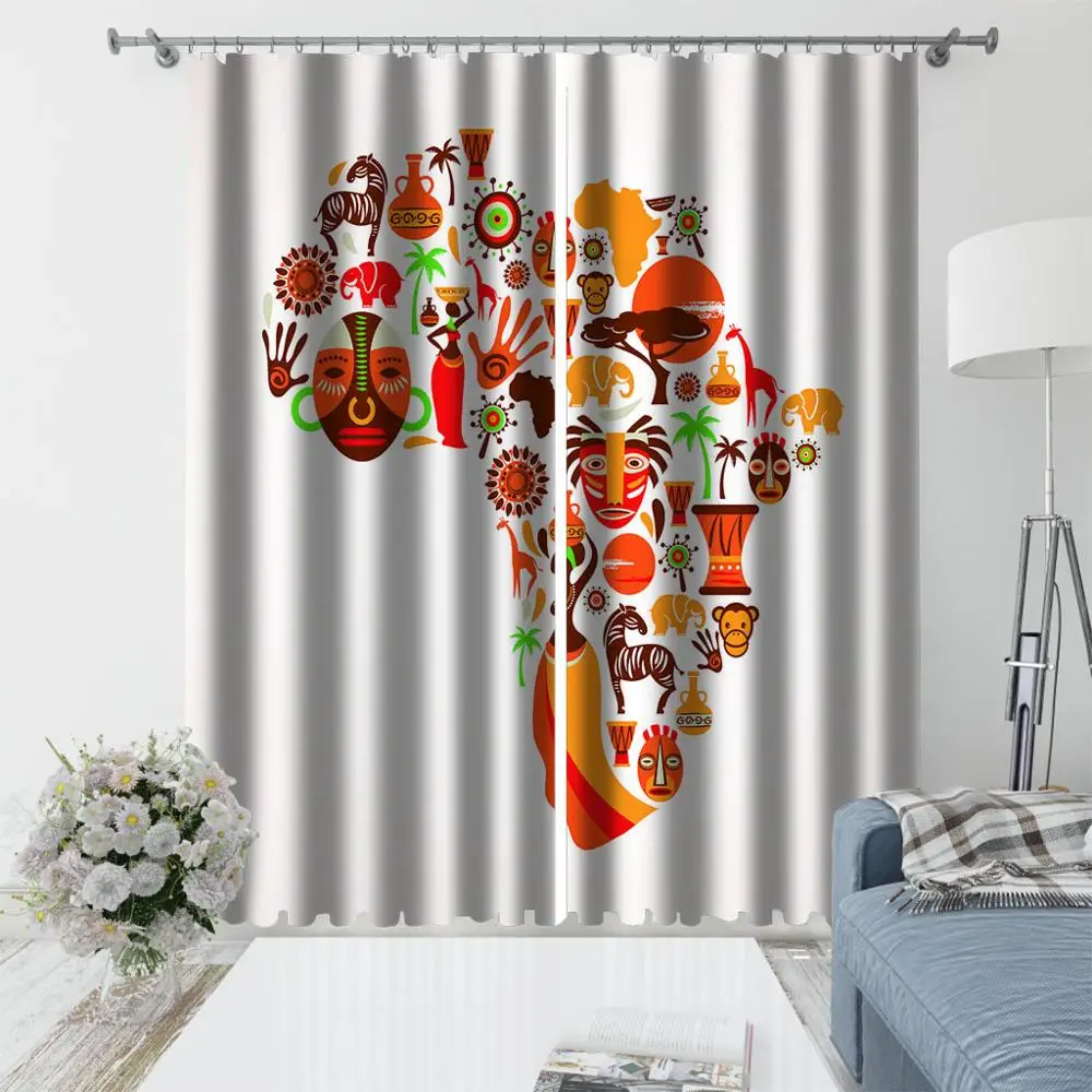 Древняя египетская Civilization маска персонажей занавес с изображением животных фото