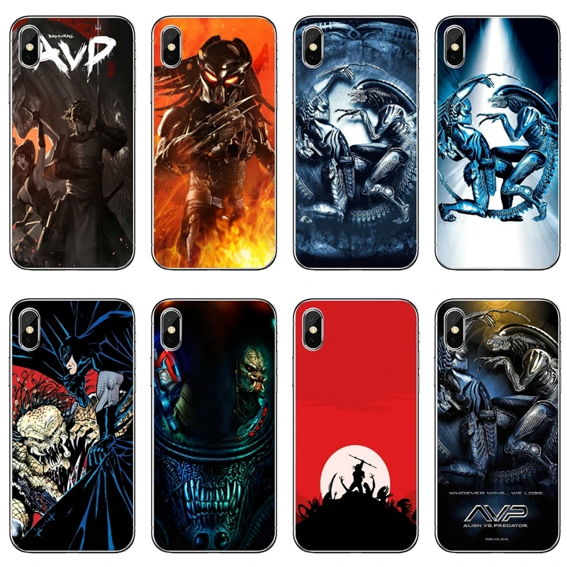 Силиконовый чехол для телефона Xiaomi Mi 9 8 SE Pro A2 Lite 6X 5 4 A3 A1 Note Max Mix 2 3 Pocophone F1 Alien Vs Predator |