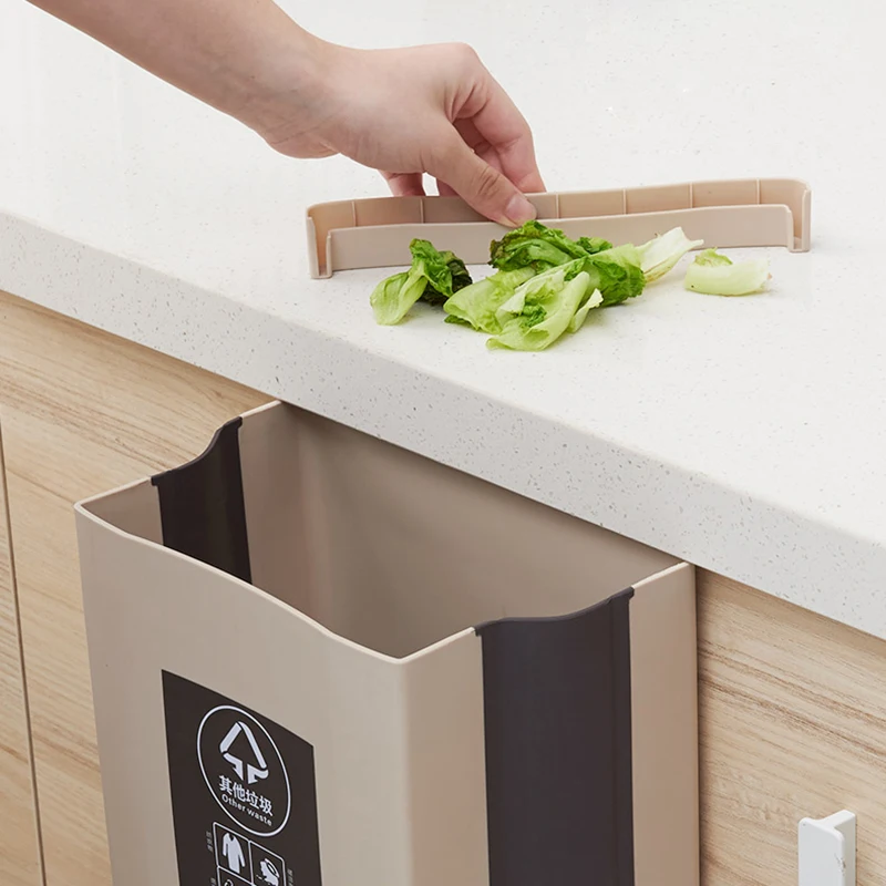 Подвесная мусорная корзина для дома с настенным креплением | Дом и сад