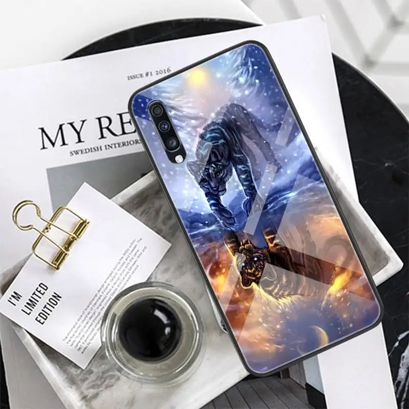 

Alpha Wolf Phone Case Tempered Glass For XiaoMi 8SE 6 8lite MIX2S Note 3 Redmi Note 7 5 4 Redmi 6A 5Plus 4X