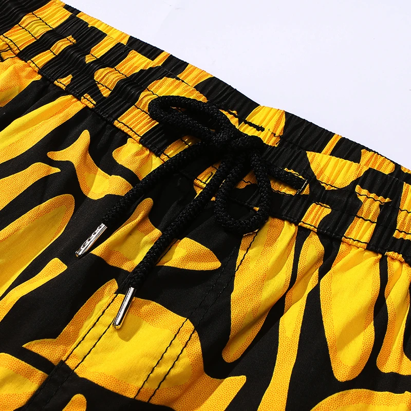 

Mens Running Shorts Summer Harajuku Print Siwmwear Beach Board Shorts Men Swimming Shorts Beachwear Outdoor Sports Men Loose