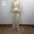 Вечернее платье с блестками и звездами Don  Judy длинное прозрачное платье без рукавов для фотосессии платье для беременных для детского душа размера плюс 2021