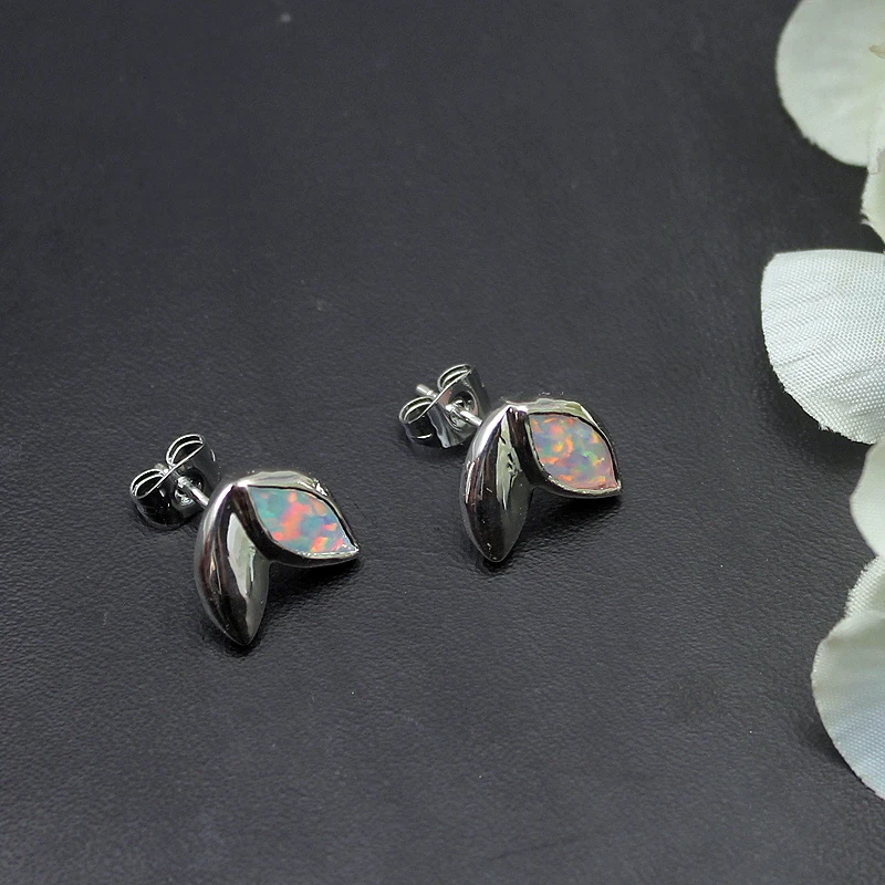 Женские серьги-гвоздики с опалом 1/2 дюйма | Украшения и аксессуары