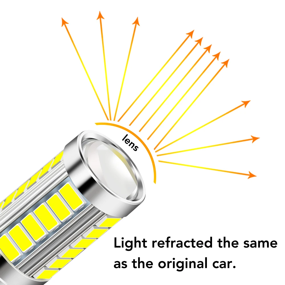 

1x P21W 1156 BA15S LED Bulbs Car Reverse Light for Mitsubishi axs lancer 9 10 I200 Chery Tiggo 5 3 t11 Mini Cooper R56