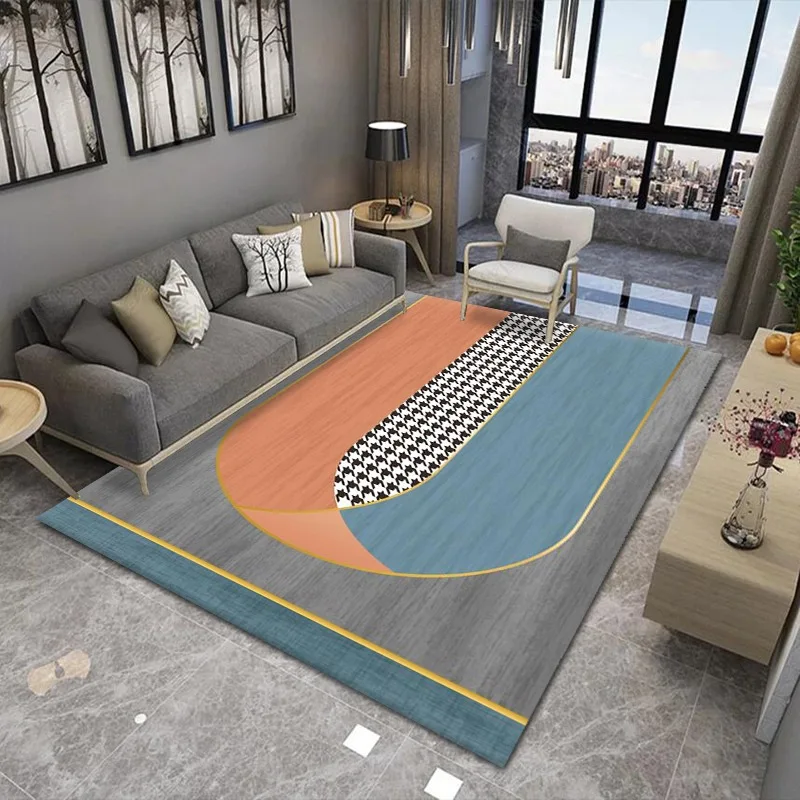 

Living room full carpet simple abstract household bedside blanket Nordic study cloakroom floor mats carpets for bed room