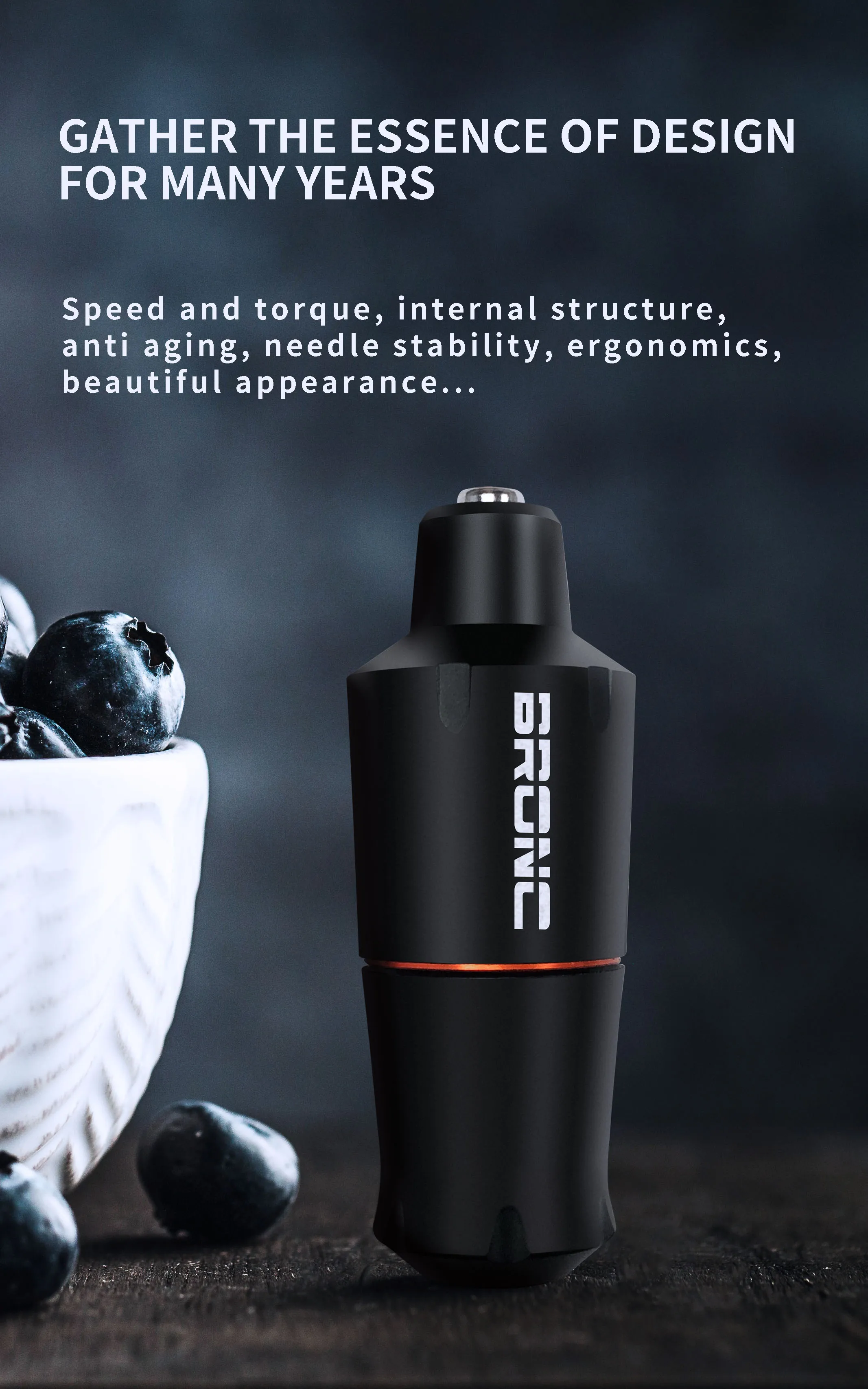 Мини-ротационная тату-машина BRONC Short Pen V9 с швейцарским двигателем, мощная и тихая, для лайнера и шейдера с картриджной иглой. Бесплатная доставка.