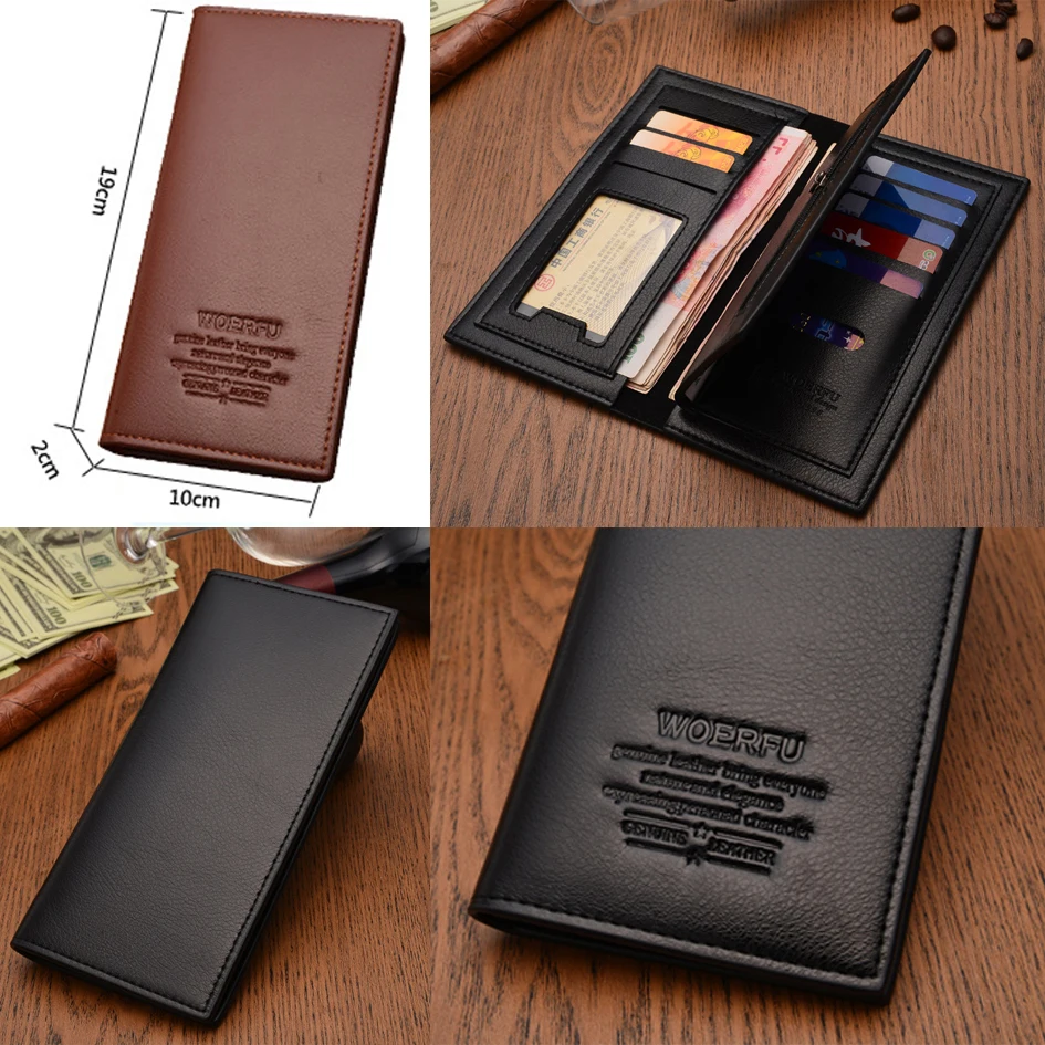 Кожаный мужской Кошелек на молнии мужские кошельки монетки для денег кредитные