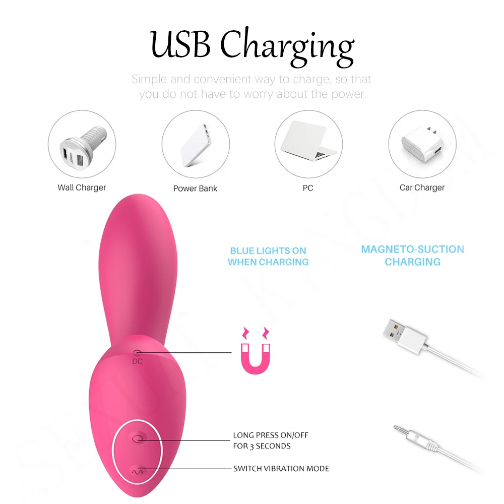 Силиконовый вибратор для стимуляции клитора с двойным током|Секс-игрушки