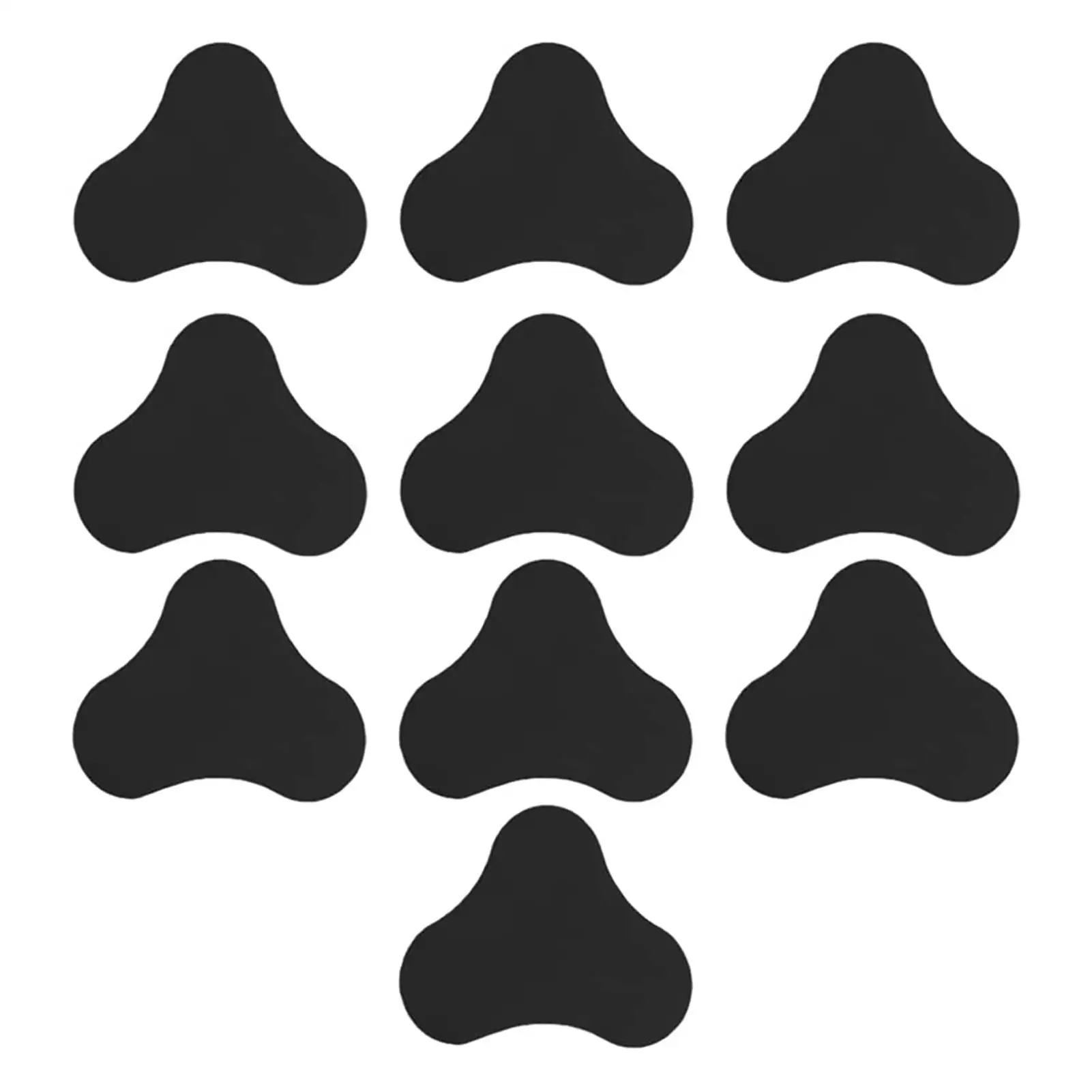 

10 шт., двусторонняя моющаяся многоразовая лента для ковров