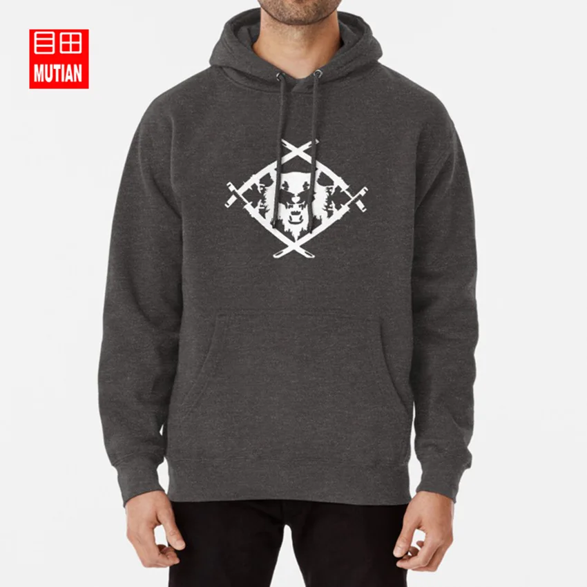 Xavier Wulf Black hoodies sweatshirts xavier wulf water boys project x cloud rap hiphop wolf swag sad boys drake asap rocky - Цвет: darkgrey-hoodie