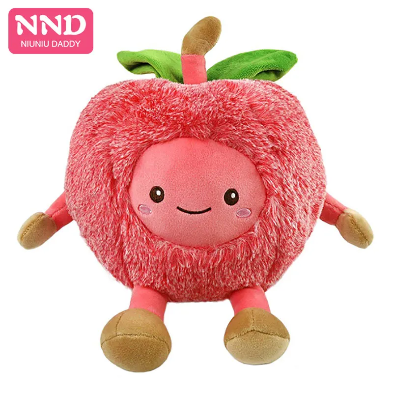 Cherry Niuniu папа фрукты серии Плюшевые игрушечные растения Kawaii мультфильм милые мягкие куклы авокадо подушки для мальчиков и девочек подушки для детей - Color: Cherry