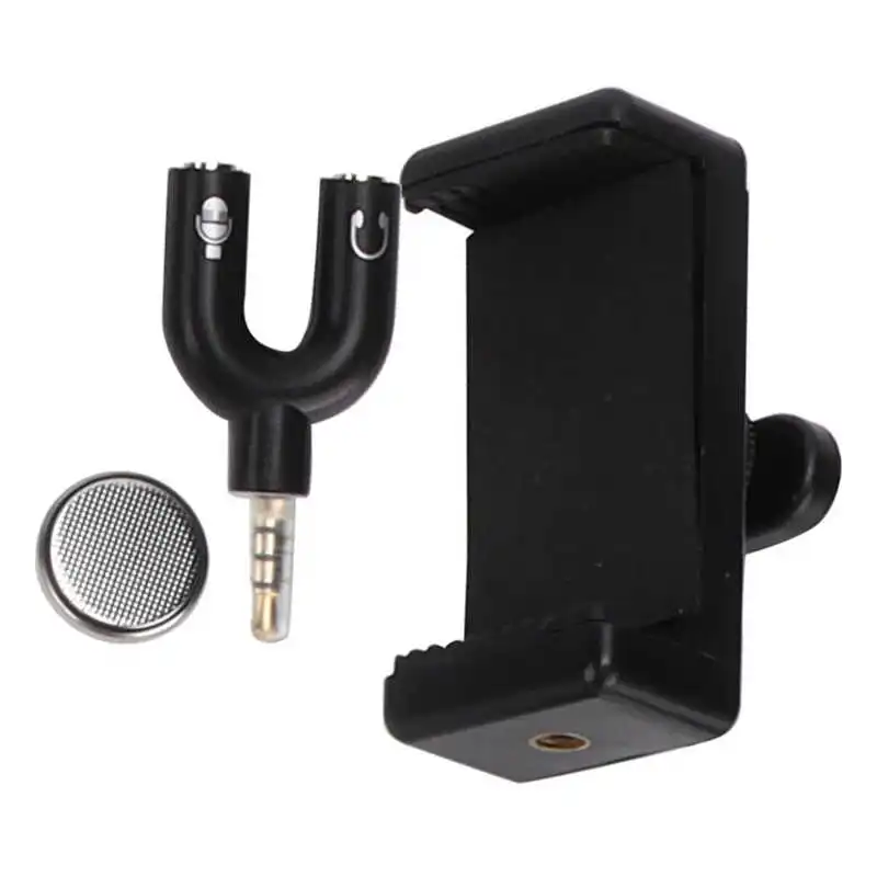 Конденсаторный микрофон беспроводной 1 для 2 4G петличный SLR-камеры съемки