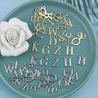 jeque 10pcs26pcs a z alphabet charms tone zinc alloy 26 letters pendants fit jewelry diy accessories earring bracelet floating
