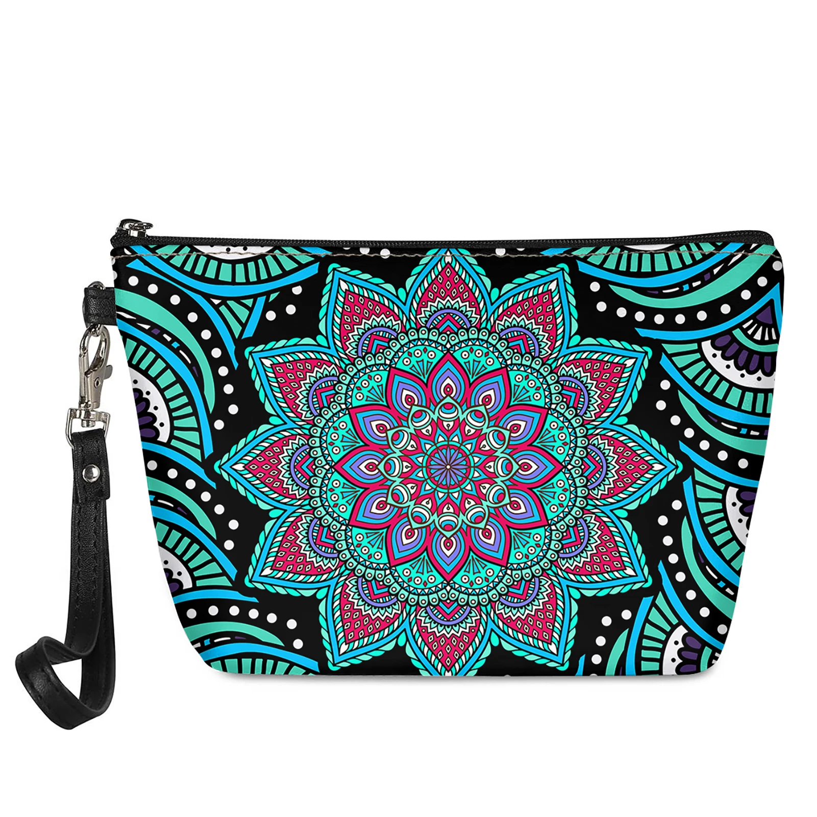 

Милый Mandara узор косметический мешок дорожный кейс для косметики женская обувь на застежке-молнии Make Up для ванной, органайзер, хранилище, сум...