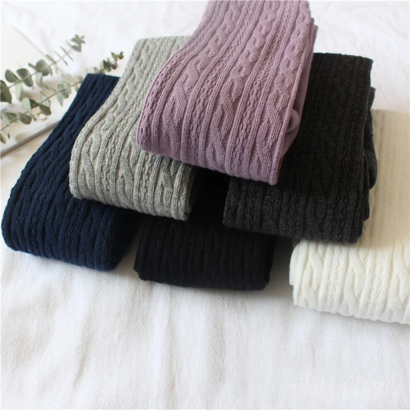 

Autumn Winter Girls Leggings Kids Girls Warm Stockings Candy Color Elastic Pantyhose Chidlren Clothes Cotton Leggings For Girls