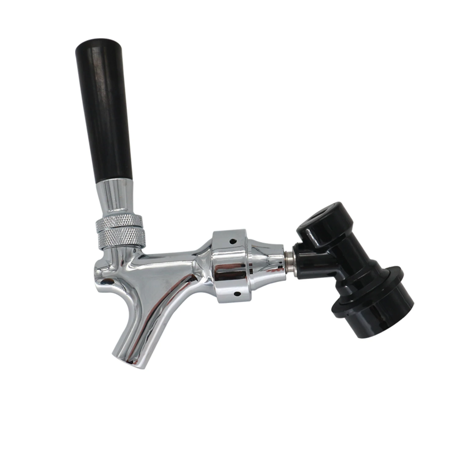 Кран для пива ручной работы с жидким шариковым замком быстроразъемный