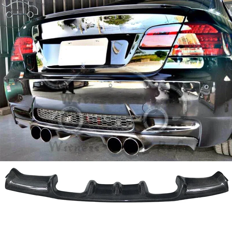 Модификация автомобиля задний бампер диффузор спойлер для BMW E90 установка M3 Sedan 2005