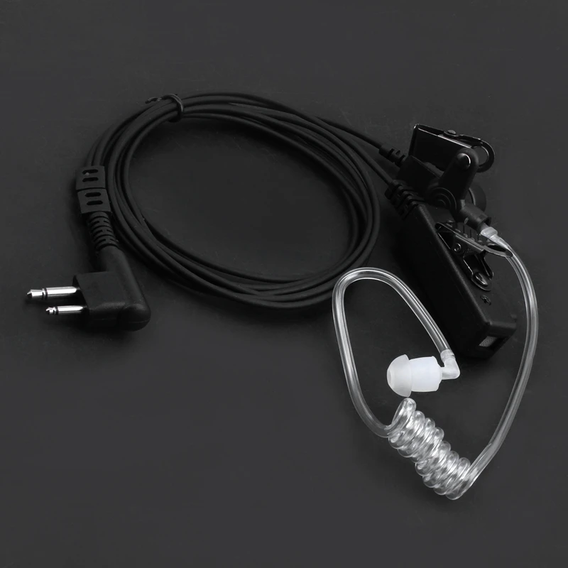 FBI Surveillance Acoustic Air Tube Earpiece Headset for Motorola Walkie Talkie Radio GP3688 GP300 GP308 GP68 CP040 CP100 CP200 |