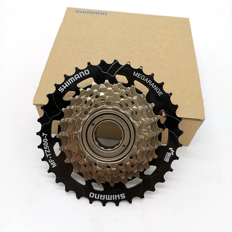 Shimano MF TZ500 велосипед свободного хода 7 скоростей кассета Звездочка 14 34T для MTB