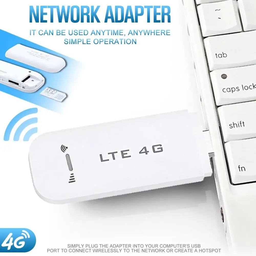 YIZLOAO 4G 3G USB Wifi Router 4G FDD Car 100Mbps USB Modem Mini Stick Date Card Mobile Hotspot Wireless WI-FI Dongle