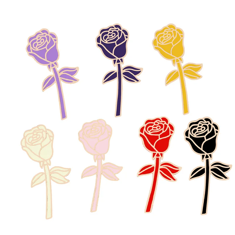 Женская брошь в форме цветка 7 цветов | Украшения и аксессуары