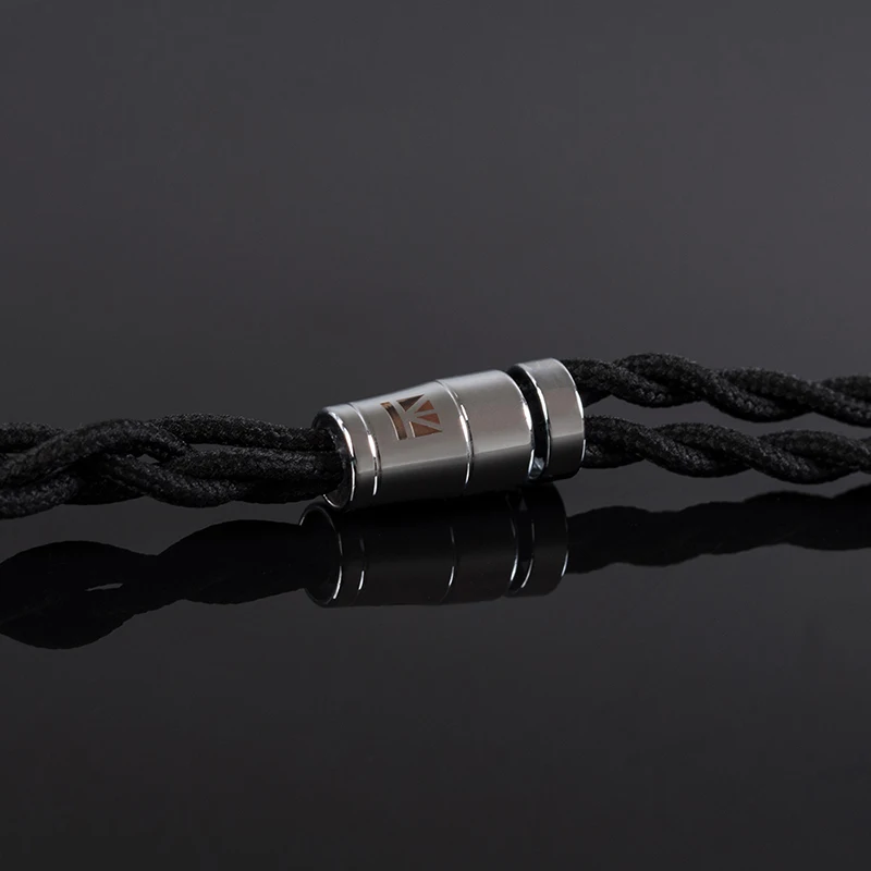 KBEAR 4 ядра 7N один кристалл медный кабель 2,5/3,5/4,4 мм с MMCX/2pin/QDC TFZ для KZ ZS10 ZSN Pro ZSX BLON BL-03 V90 BA5