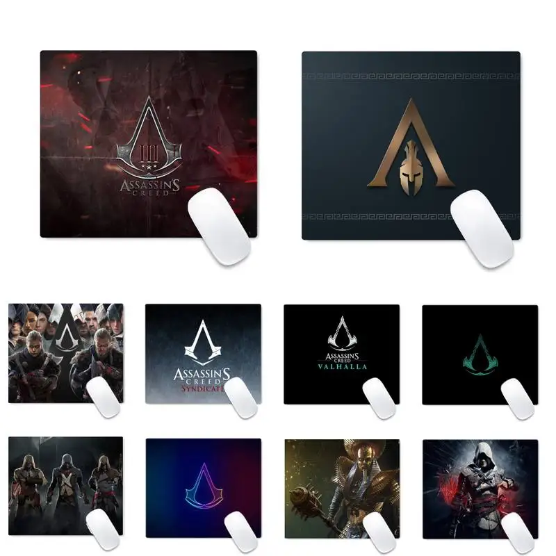 

Assassin's Creed Crest Unique Desktop Pad Game Mousepad Desk Table Protect Game Office Mouse Mat pad Non-slip Laptop Cushion