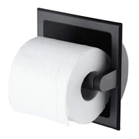 tissue rack built in toilet paper holder holders wall recessed stainless steel bathroom storage mounted durable roll dispenser