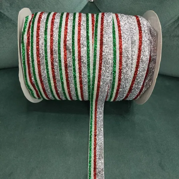 Блестящая бархатная лента 5 ярдов (20 мм) украшение для свадебной вечеринки ручной