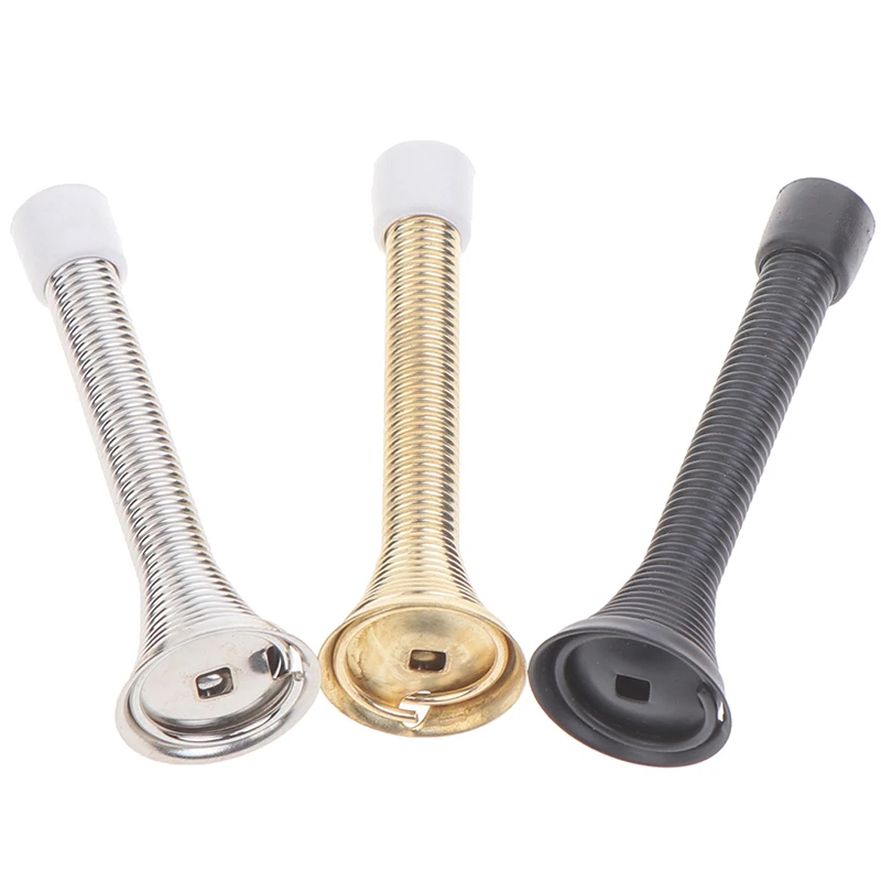 Резиновый колпачок металлический дверной стопор пружинный фиксатор настенный 85