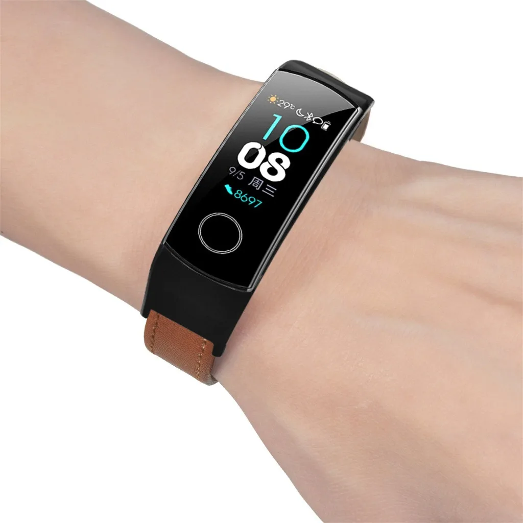 Сменный ремешок из волоконной кожи для часов браслет Huawei Honor Band