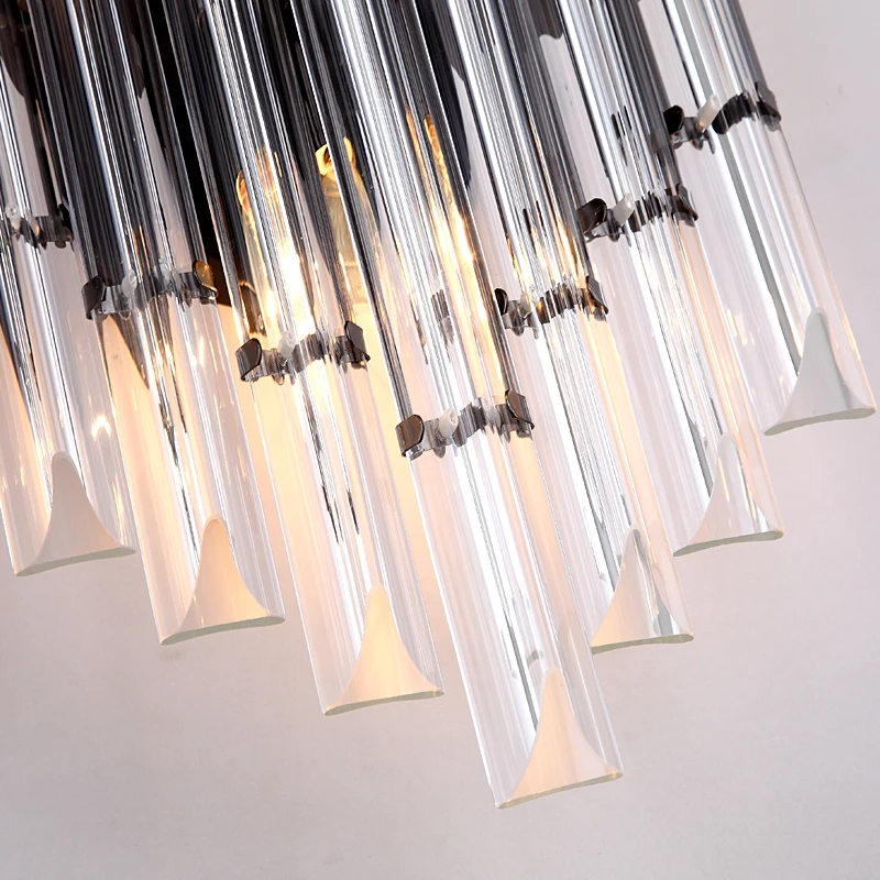 FKL Современные хрустальные Настенные светильники Золотой минималистичный