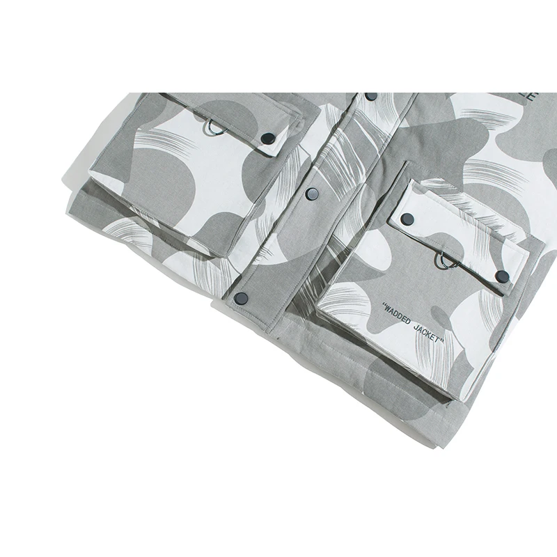 Мужская камуфляжная куртка с капюшоном толстая ветрозащитная армейского