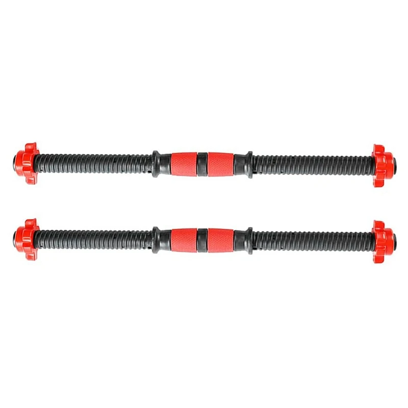 Горячая AD 2Pcs 40 см Универсальный Набор гантелей для тренажерного зала штанги