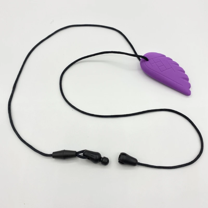 

6 Pcs Sensory Chew Necklace Boys Girls Kids Sensory Chew Toys Chewing Pendant Silicone Teether for Autism,Teething,ADHD