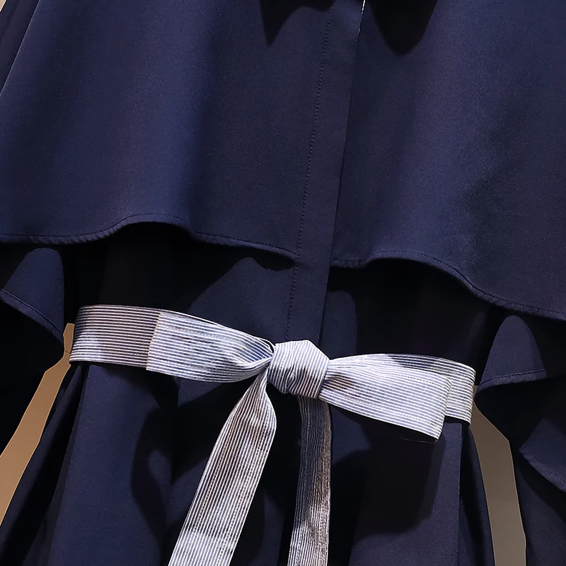 Женское платье рубашка с длинным рукавом осень 2019 новое модное однобортное