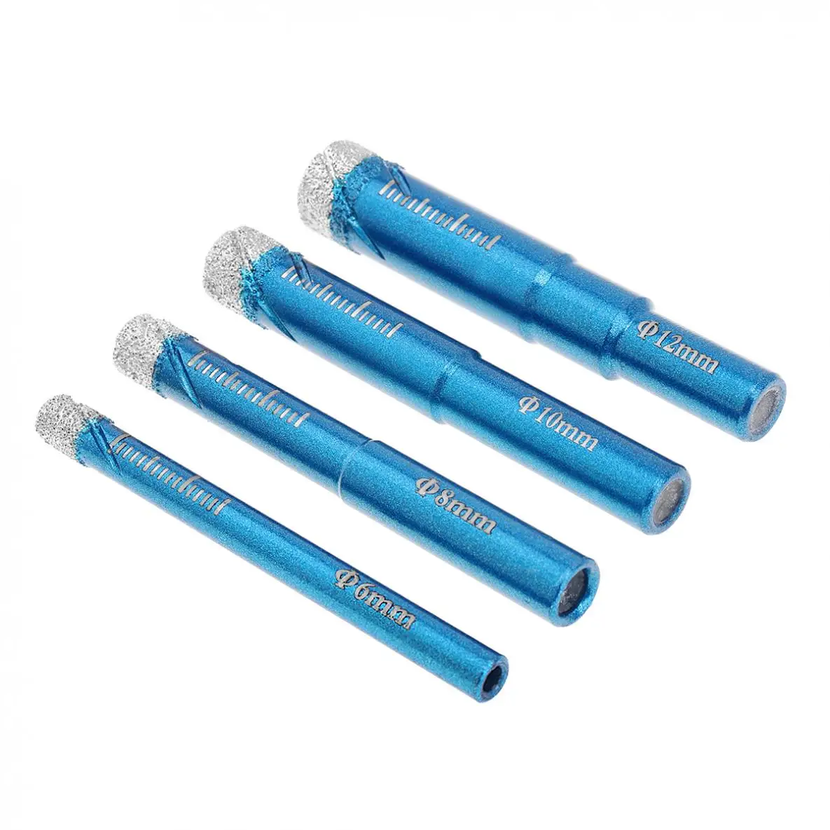 

4Pcs/Set Electric Drill Drilling Bits Granite Marble Dry Hole Puncher Built-in Cooling Wax